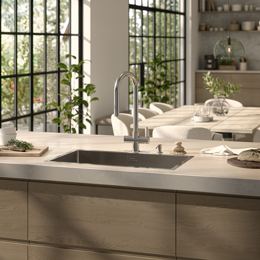 Köksblandare Westerbergs Ciconia XL Nexus med Utdragbar Pip och Diskmaskinsavstängning