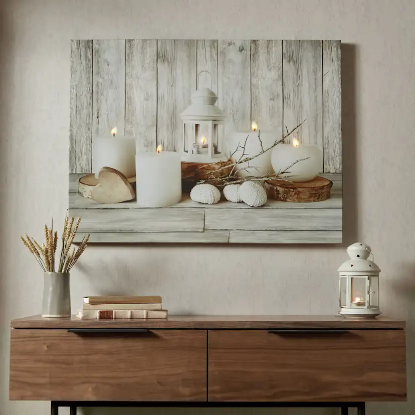 Tavla Art for the Home LED-ljus 80x60 cm