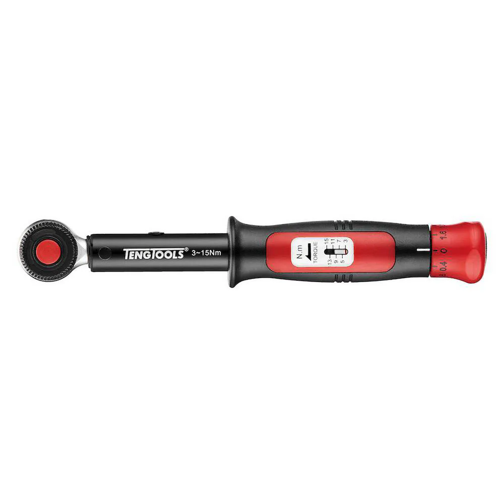 Momentnyckel Teng Tools Plus 1/4 tum 15NM