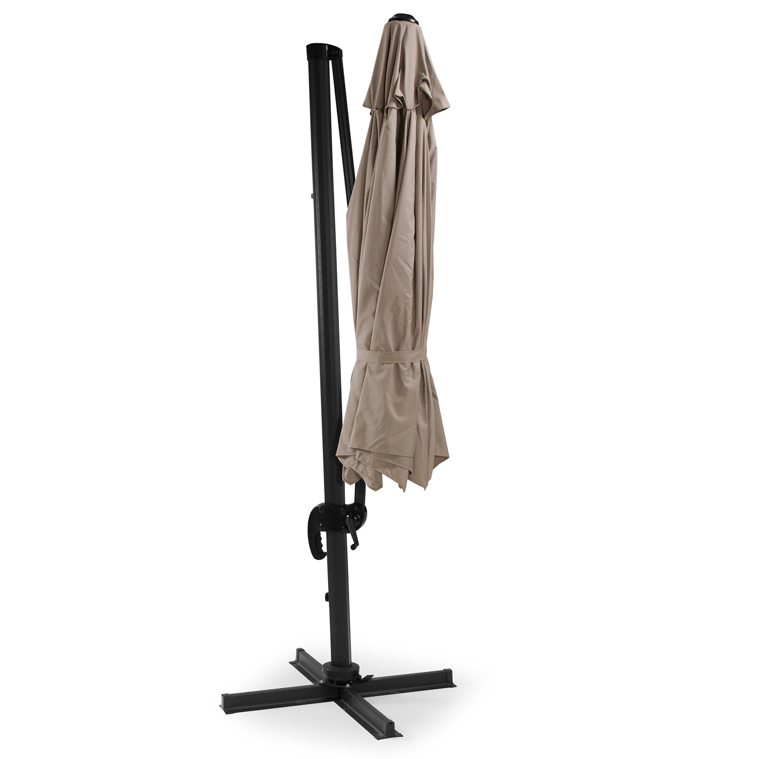 Hängparasoll Hillerstorp SideWinder XL Beige Ø350 cm