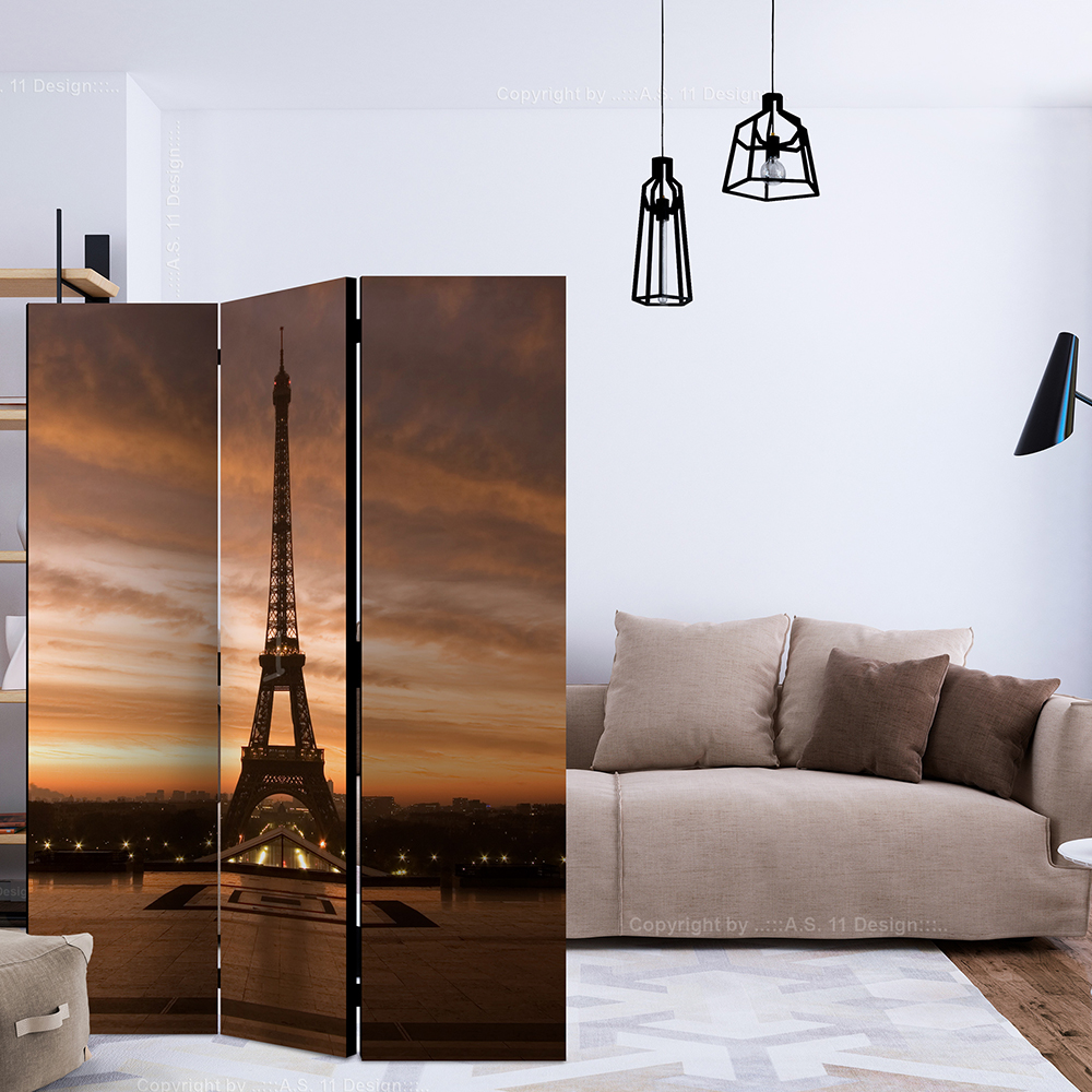 Rumsavdelare Skärmvägg Arkiio Evening Colours Of Paris 135x172 cm