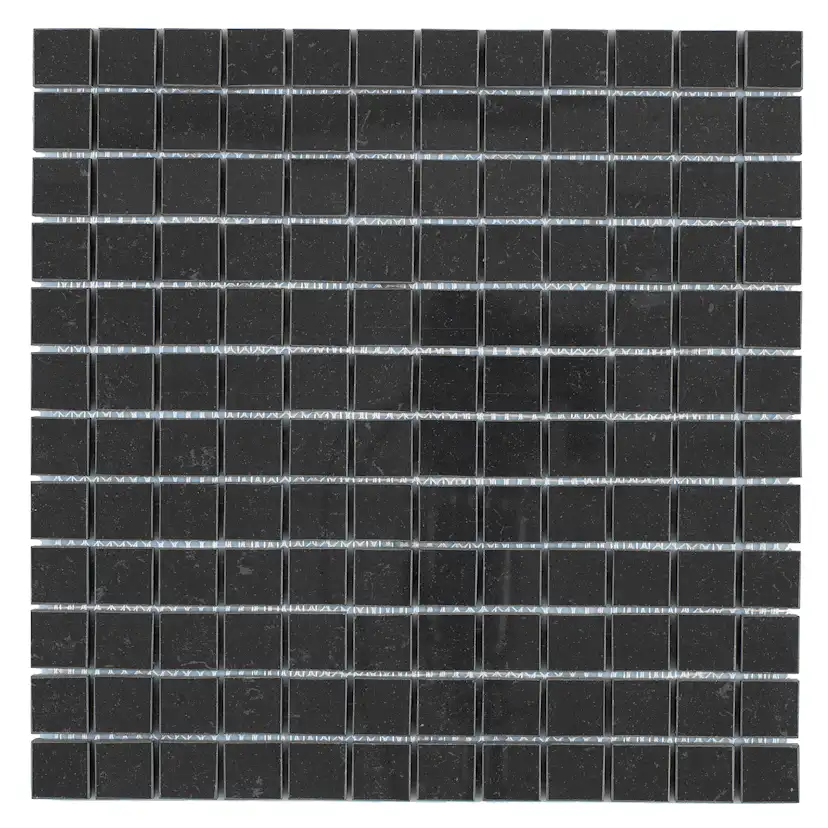 Klinker Arredo Fojs Collection Svart Mosaic Glossy 3x3 cm