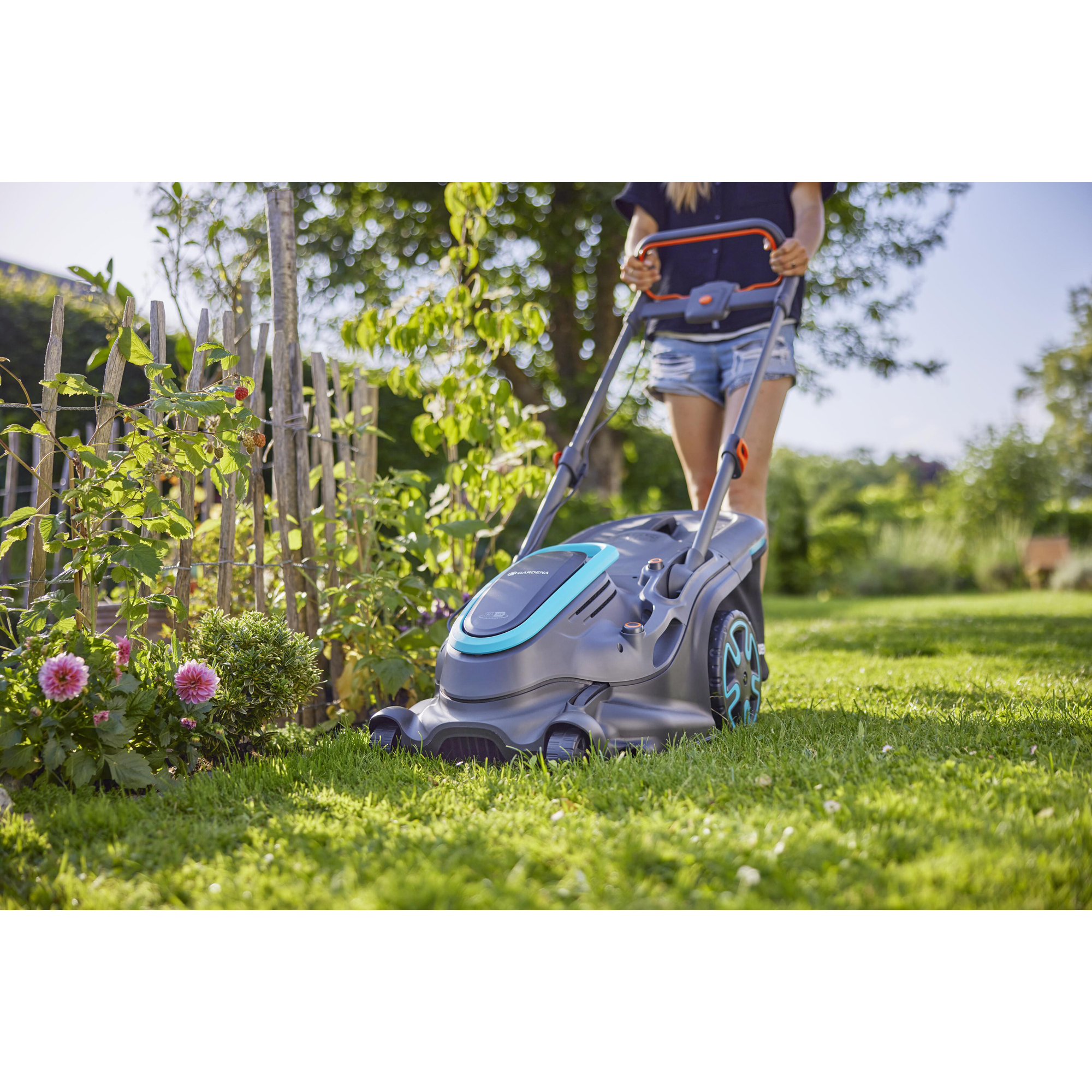 Gräsklippare Gardena PowerMax Duo 46/36V Set 4.0