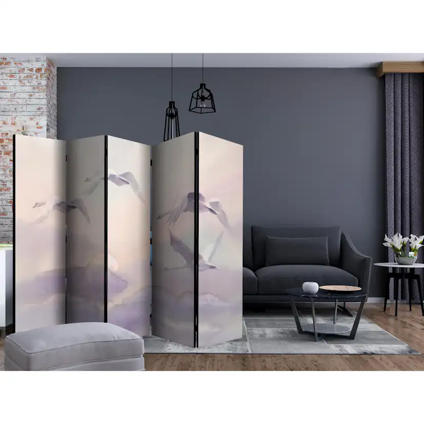 Rumsavdelare Skärmvägg Arkiio Flying Swans II 225x172 cm