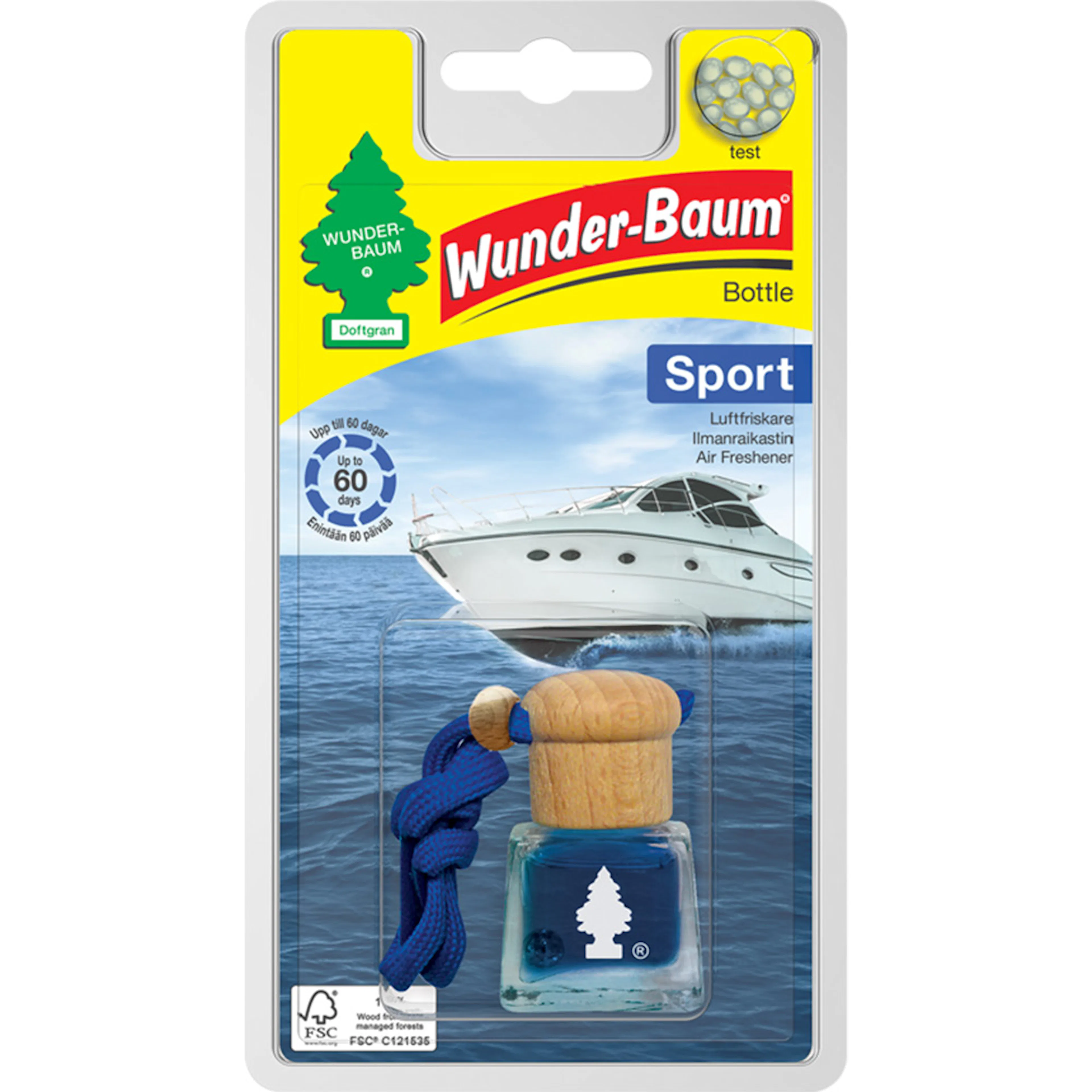 Luftfräschare Wunder-Baum Flaska Sport