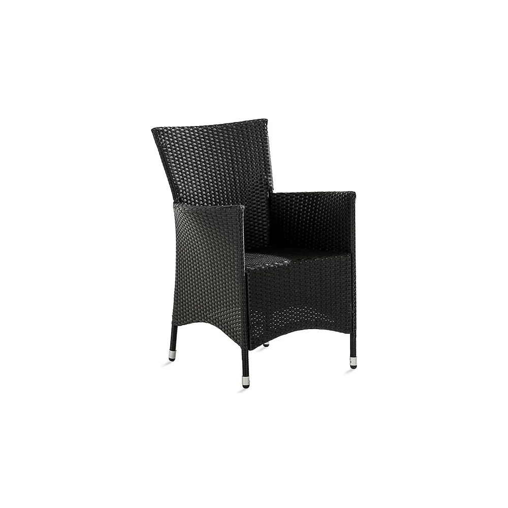 Fåtölj Comfort Garden Thor Svart