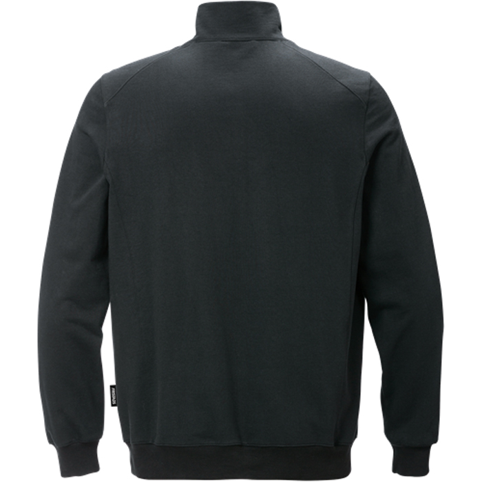 ESD Sweatshirt-jacka 4080 XSM Storlek: XL, Svart