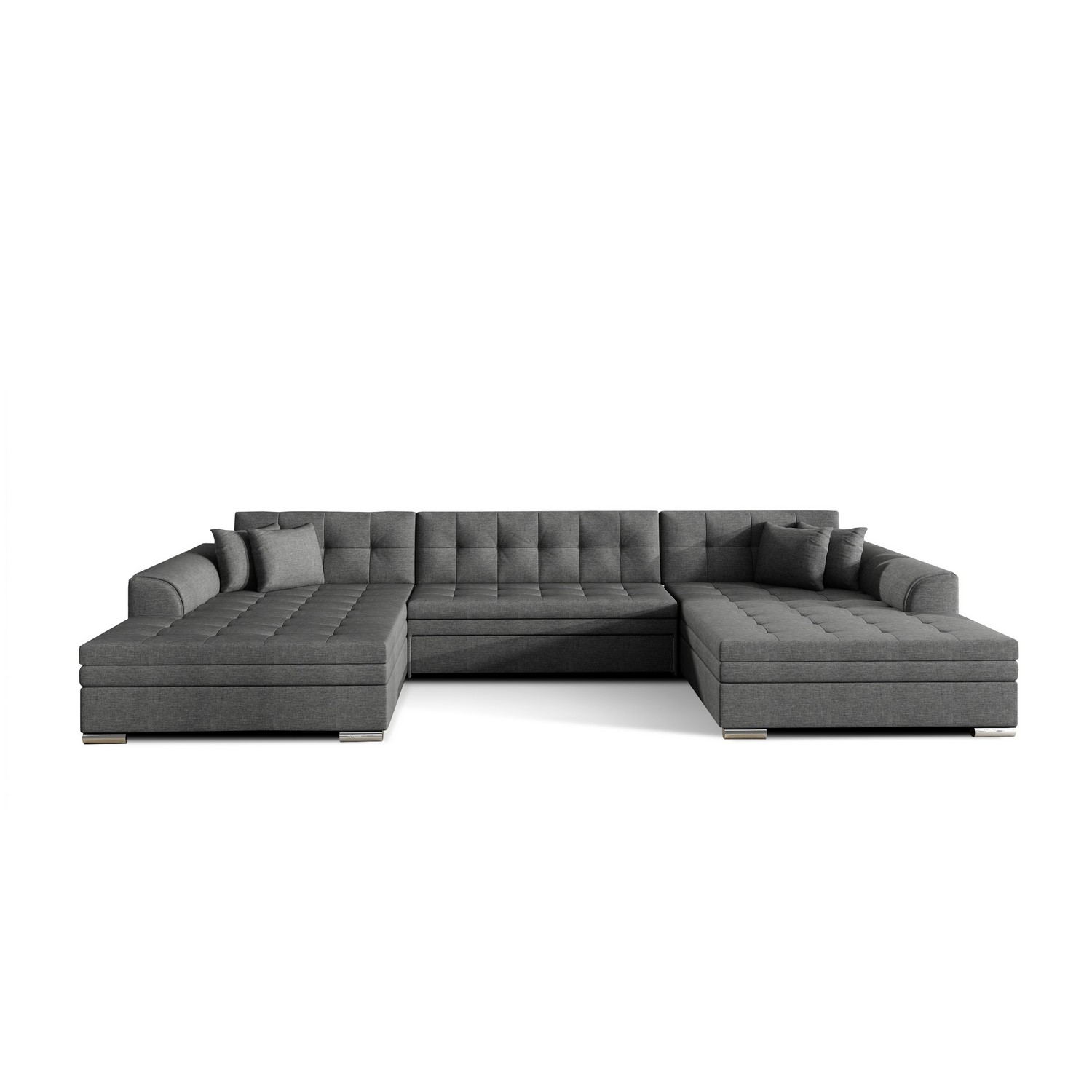 Hörnsoffa Scandinavian Choice Ventolia Bäddsoffa med dubbeldivan U-Formad