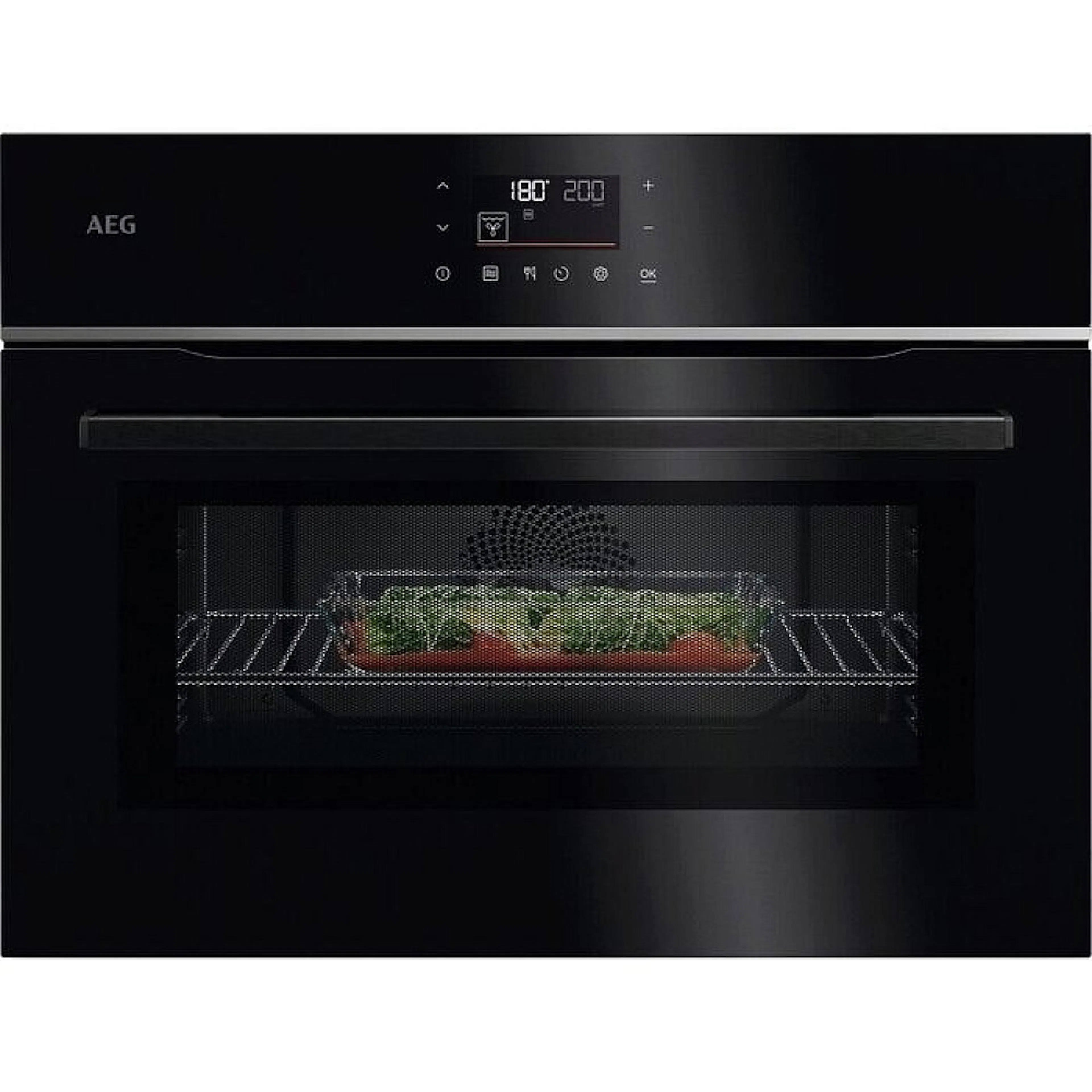Kompaktugn AEG TK6NK40PB med Mikrovågsfunktion 6000 Serien