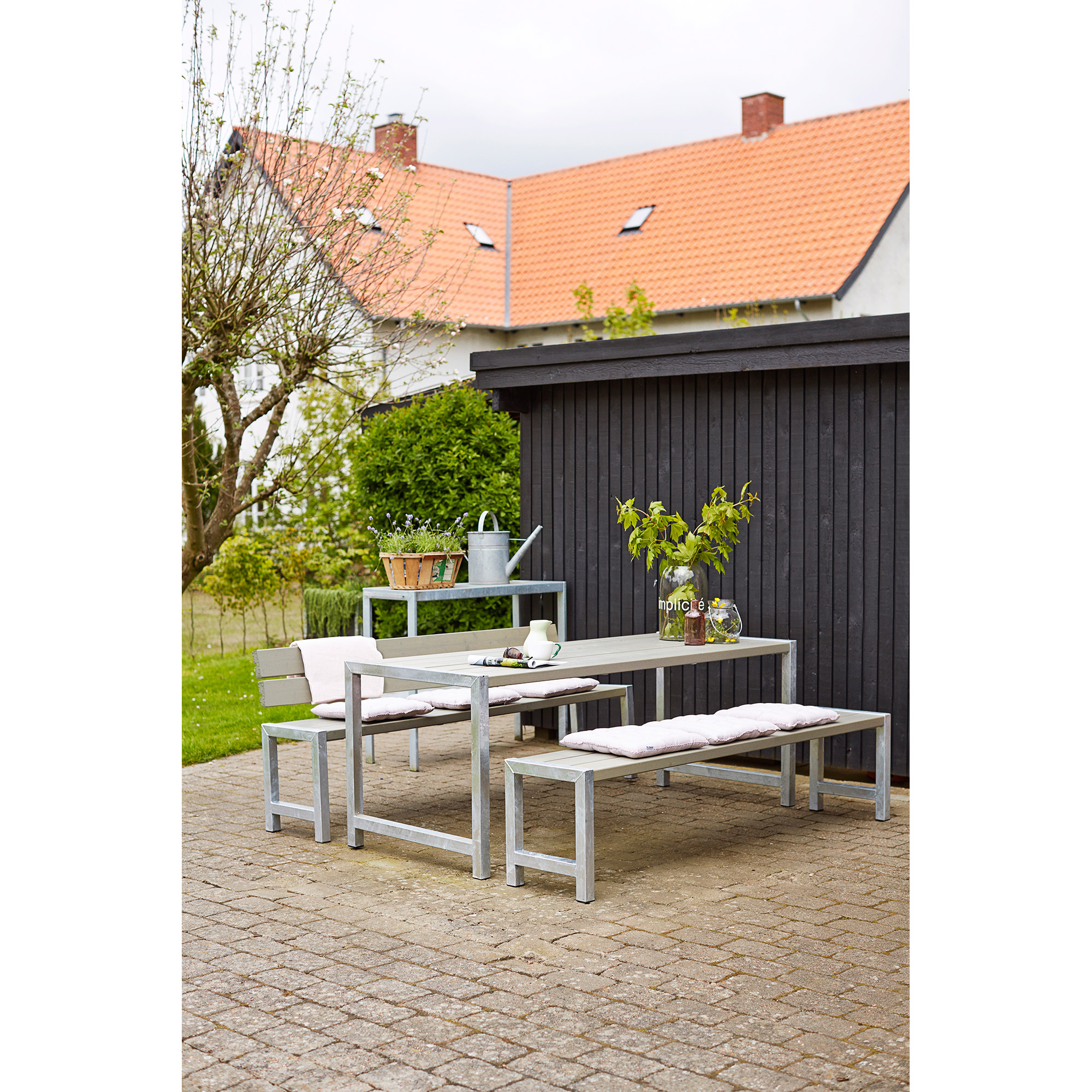 Trädgårdsbänk PLUS PlankTrädgårdsbänk