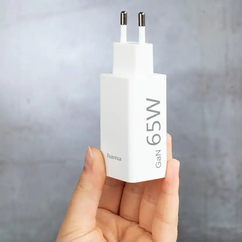 Laddare Hama USB-C Universal USB-C/A PD GaN 5-20V/65W