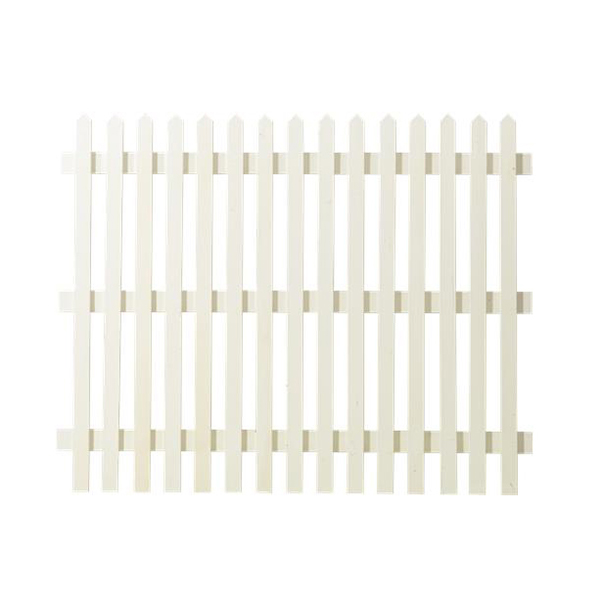 Staket PLUS Skagen Lyx 150x120 cm Vit