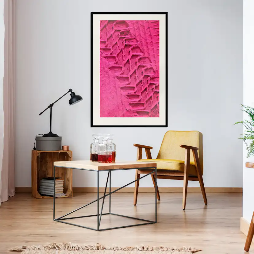 Poster Artgeist Affisch Tire Trace