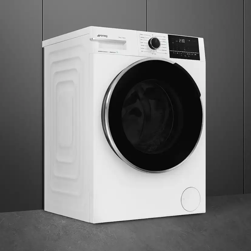 Frontmatad Tvättmaskin Smeg WNP04SEAIN med Ångfunktion och Invertermotor