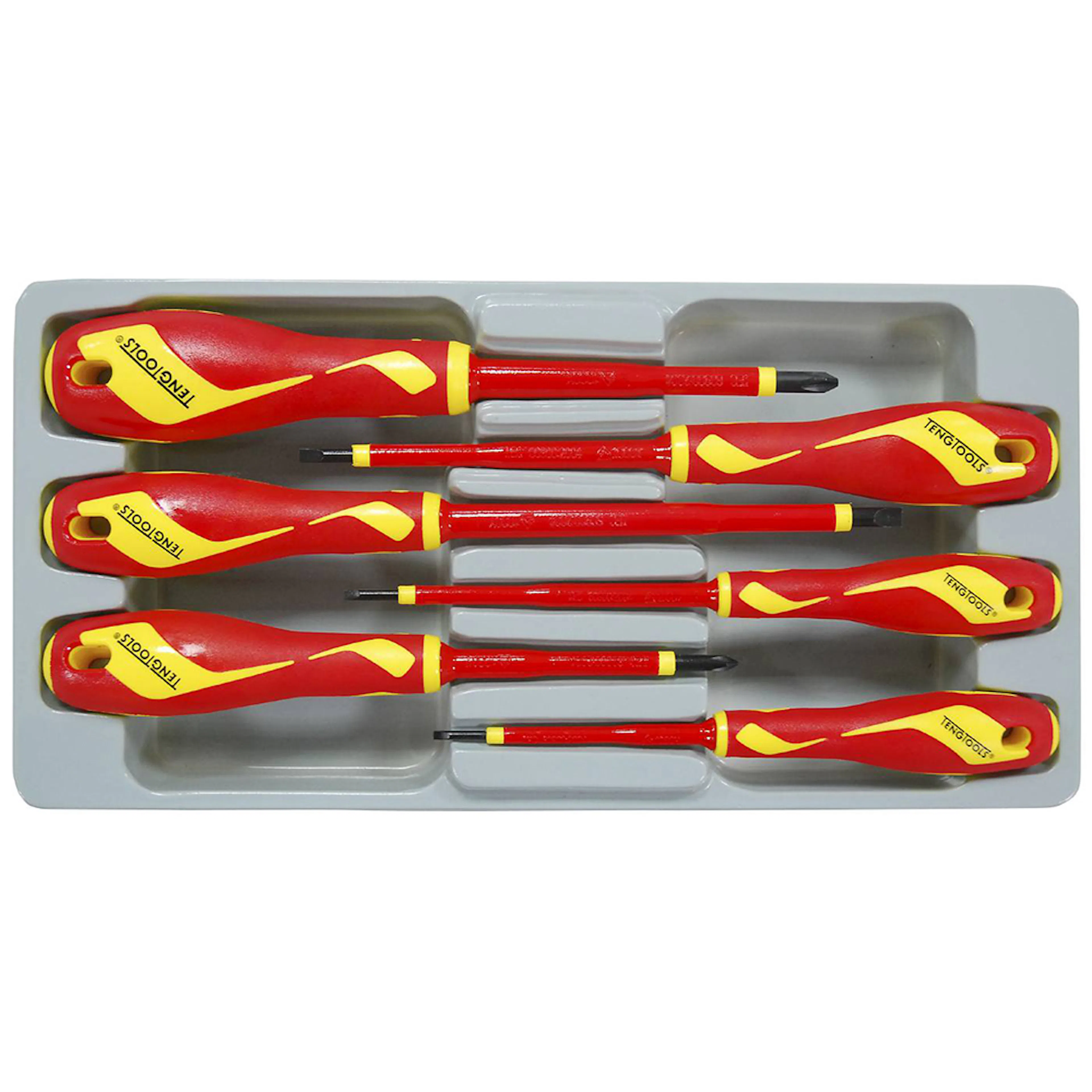 Skruvmejselsats Teng Tools 1000V MDV906N