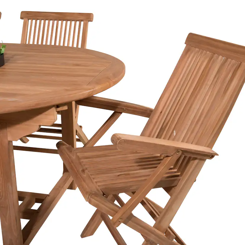 Matgrupp Venture Home Kiara 180/240 med 6 Stolar Med Armstöd