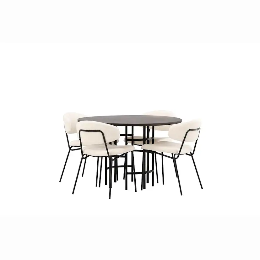 Matgrupp Venture Home Copenhagen med 4 Chico Stolar