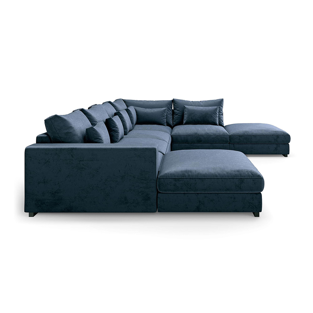 U-modulsoffa Bloomington Dubai med Divan Sammet