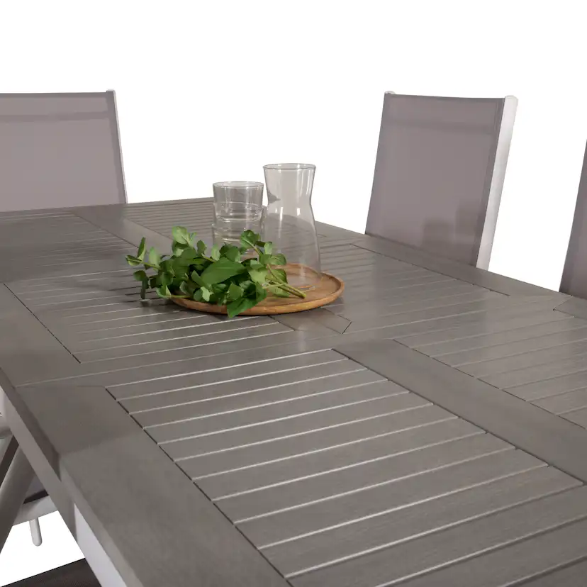 Matgrupp Venture Home Aleyna 160/240 med 6 Bront Matstolar