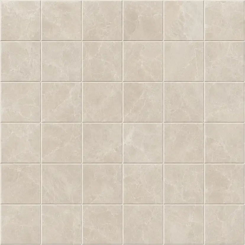 Mosaik Fioranese Marmorea2 OxFord Greige 5x5 cm Matt