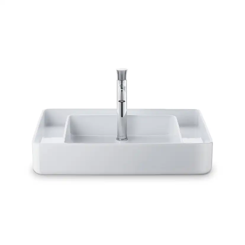 Tvättställ Duravit Bento Starck Box för Placering på Bänkskiva 650 mm