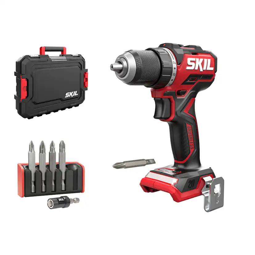 Borrmaskin SKIL 3065 JA Kompakt Kolborstfri Batteridriven