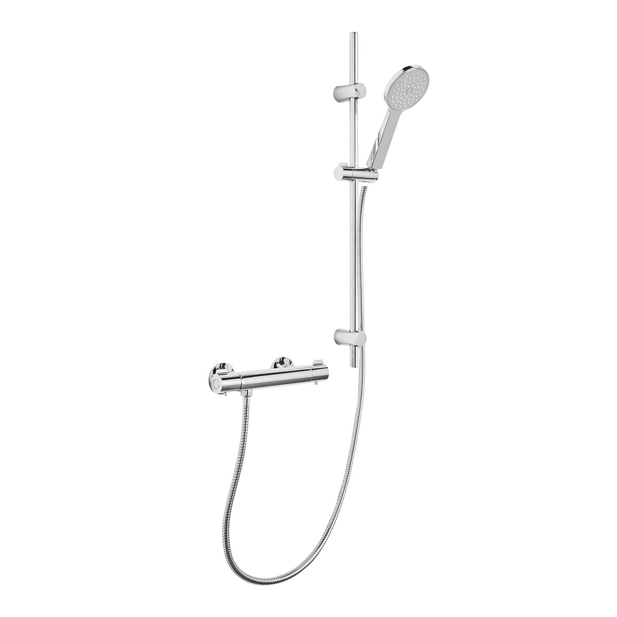 Duschset Hafa Gaia med Duschblandare Smartmix och Rostfri Duschslang AntiTwist