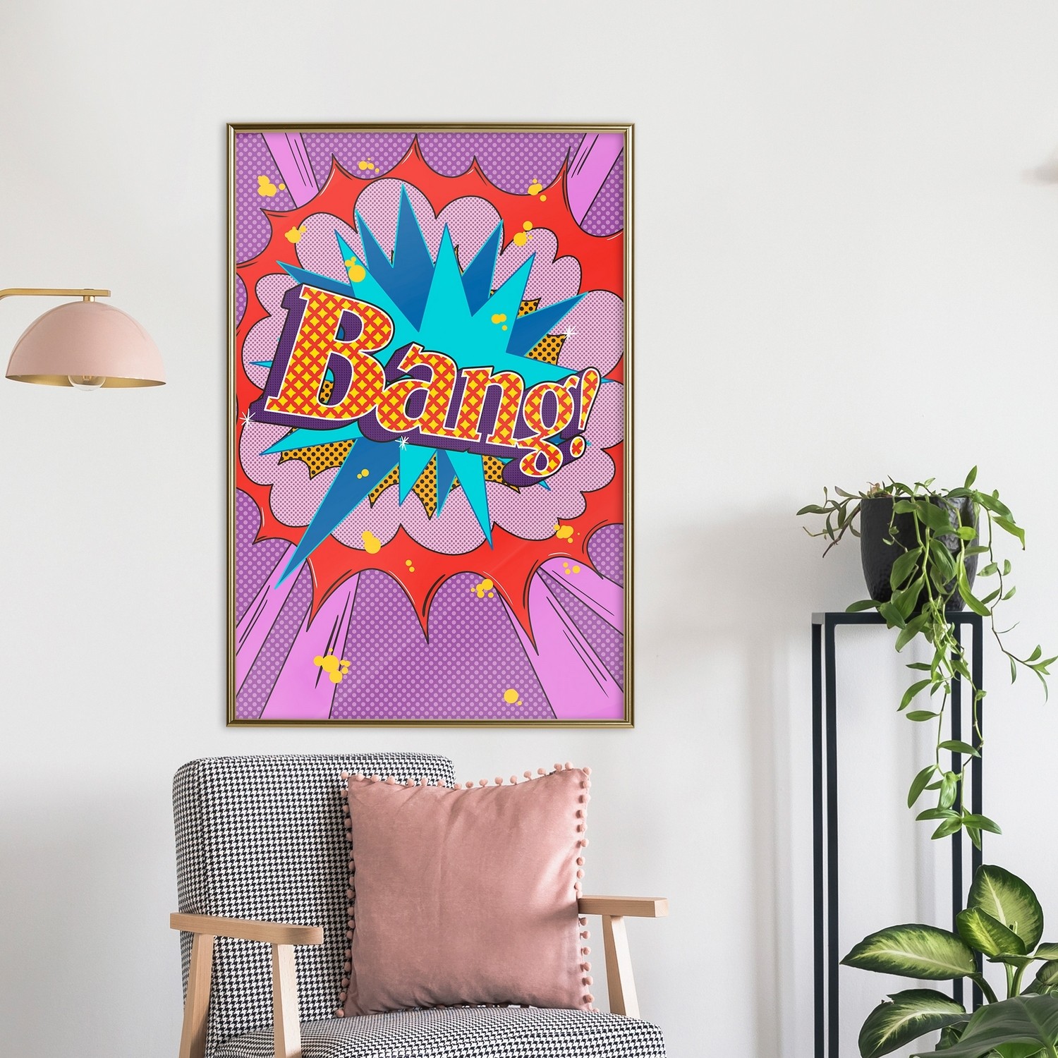 Poster Artgeist Affisch Bang!