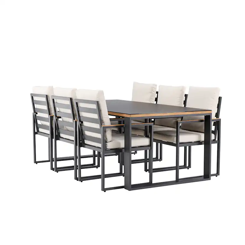 Trädgårdsgrupp deNoord Aspvik Matgrupp 200x100cm
