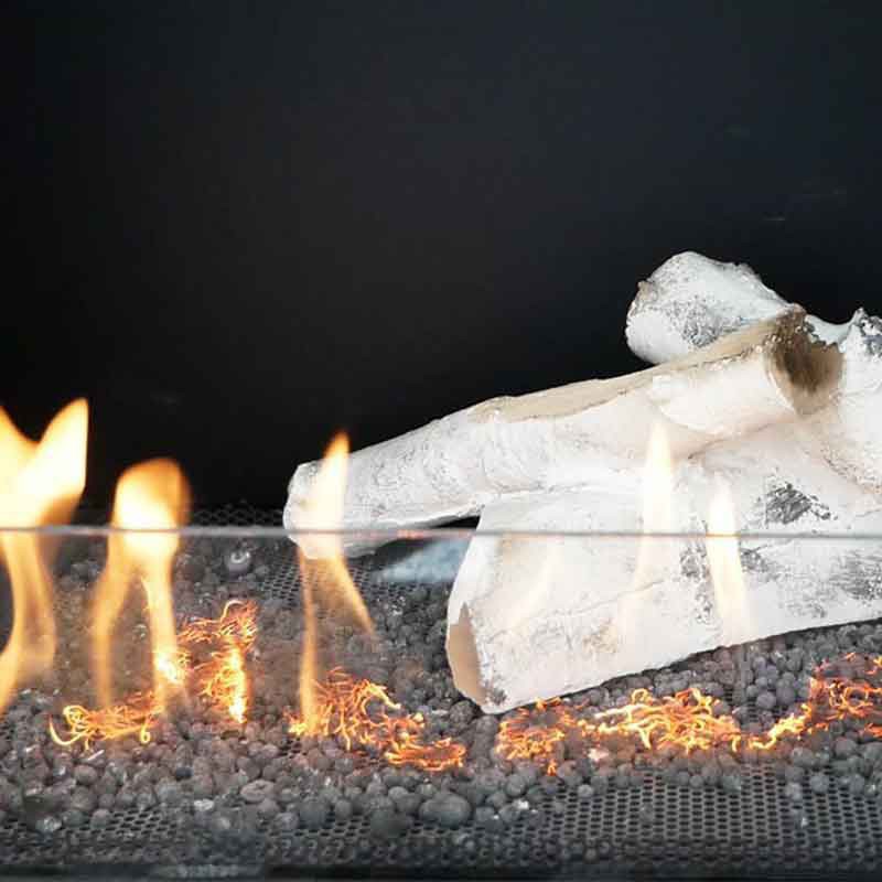 Glow Flame Fiber Cach Fires