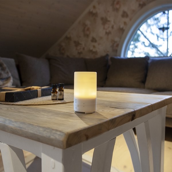 Luftfuktare och LED-lampa Star Trading Functional