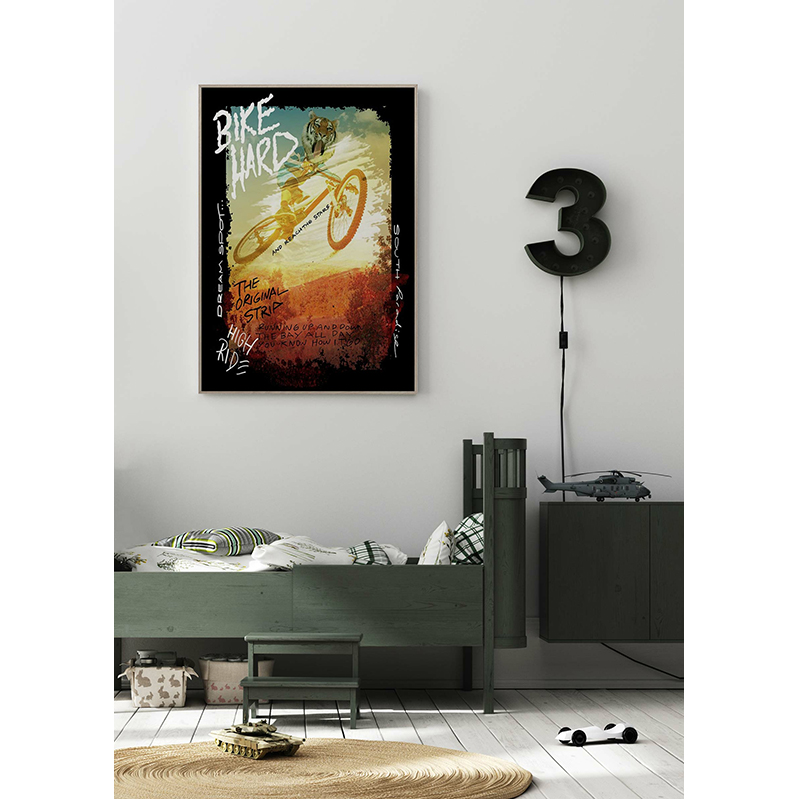 Poster Gallerix Bike Hard