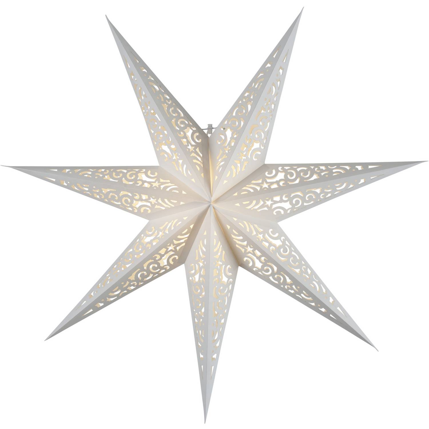 Adventsstjärna Star Trading Lace Papperstjärna