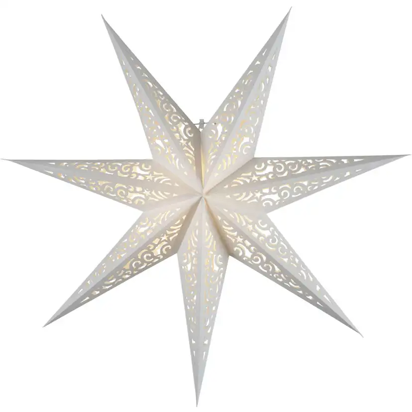 Adventsstjärna Star Trading Lace Papperstjärna