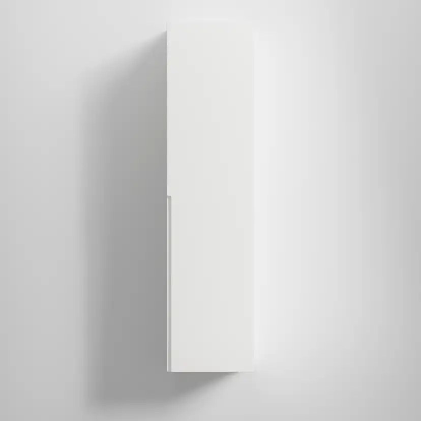 Högskåp Grip 40/40 Pure White, 5 Hy, Hö Färg: Pure White, Hängning: Höger