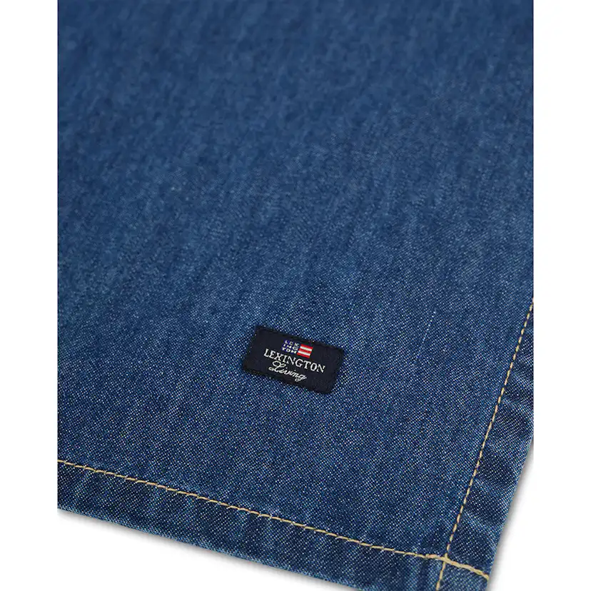 Tygservett Lexington Icons Denim Blue 50x50cm