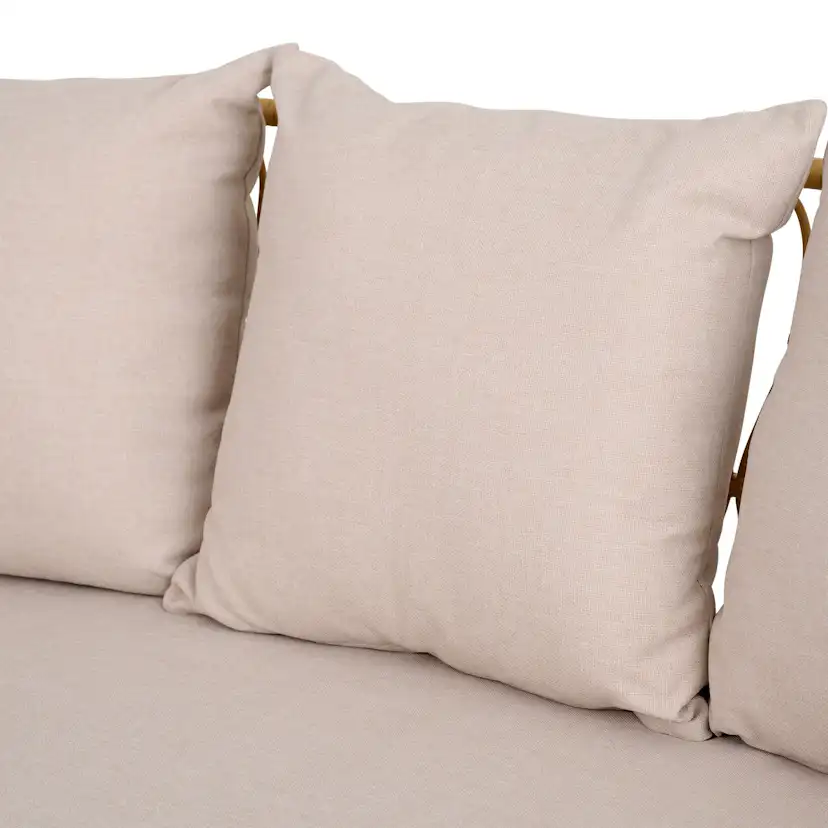 Loungeset ENVY DESIGN Magrethe Utemöbler med Dynor i Rotting
