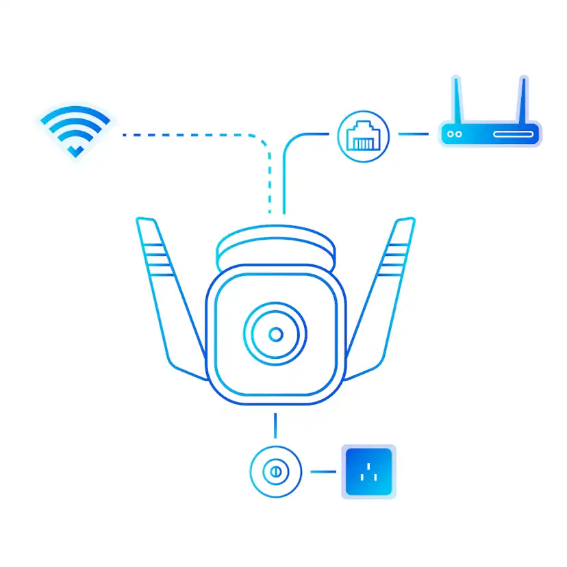 Övervakningskamera Tapo C310 Outdoor Wi-Fi