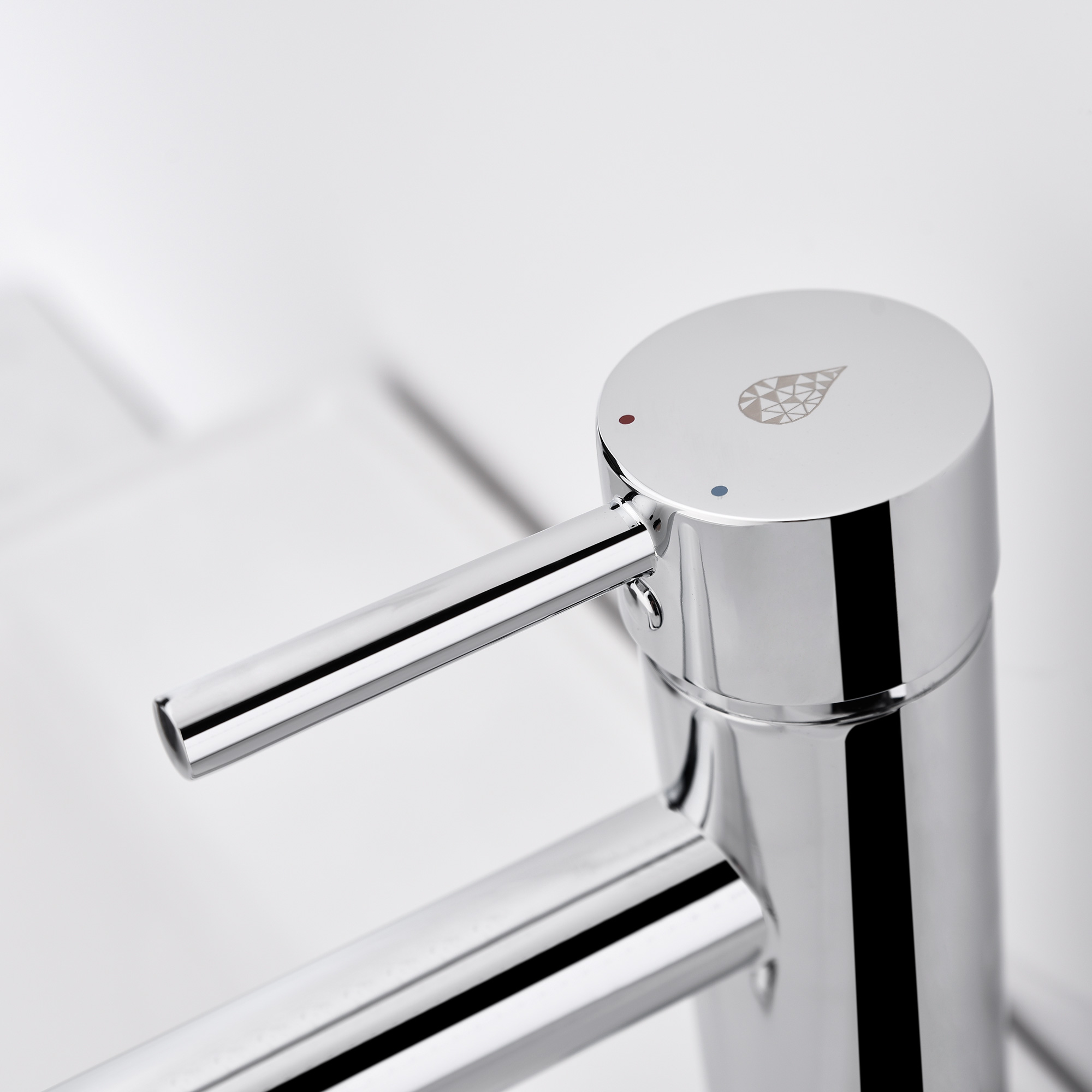 Tvättställsblandare Bathlife Rena Krom Krom