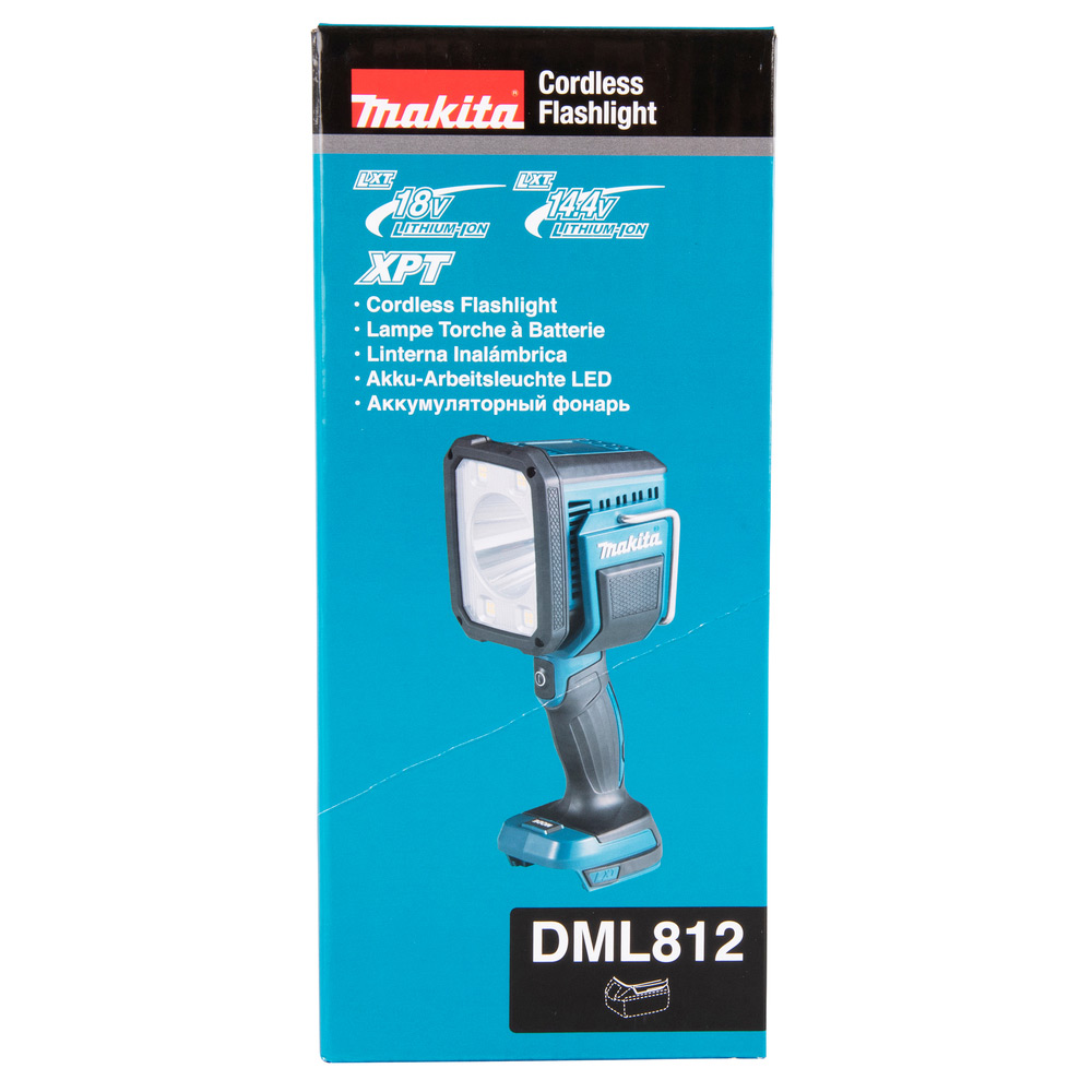 Ficklampa Makita DML812 LXT 18V utan Batteri och Laddare