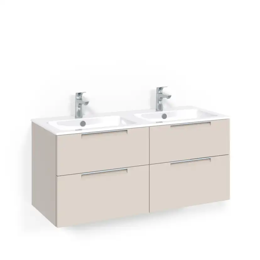 Crown Kommod 120x14D Beige Grip Light 14 Bredd: 1200 mm, Beige