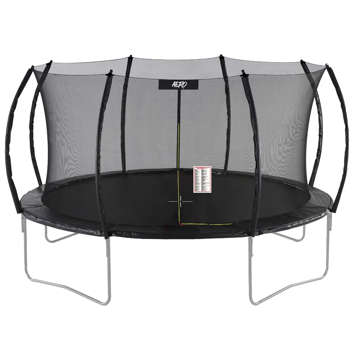 Studsmatta React Aero med Skyddsnät 3,66 m