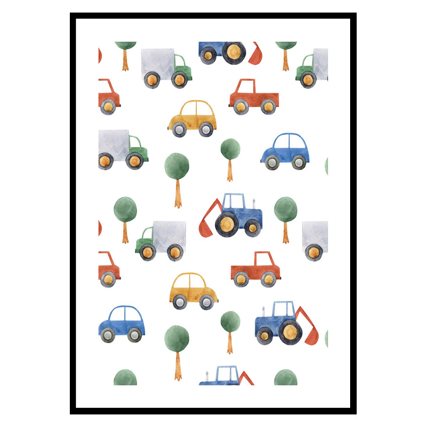 Poster Gallerix Cars And Trucks