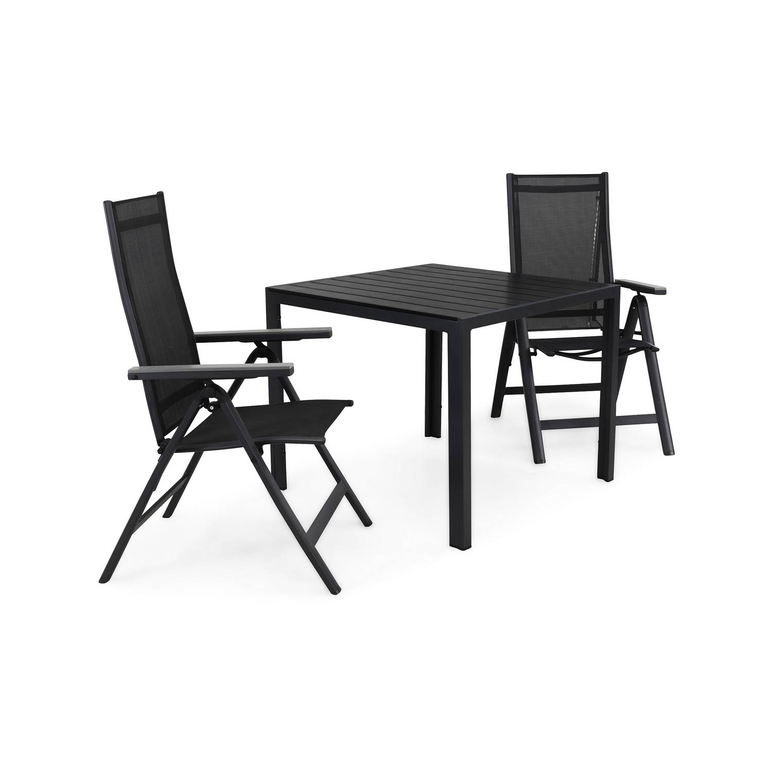 Matgrupp Comfort Garden Tunis Matgrupp Utomhus 90 med 2 Monaco Positionsstol