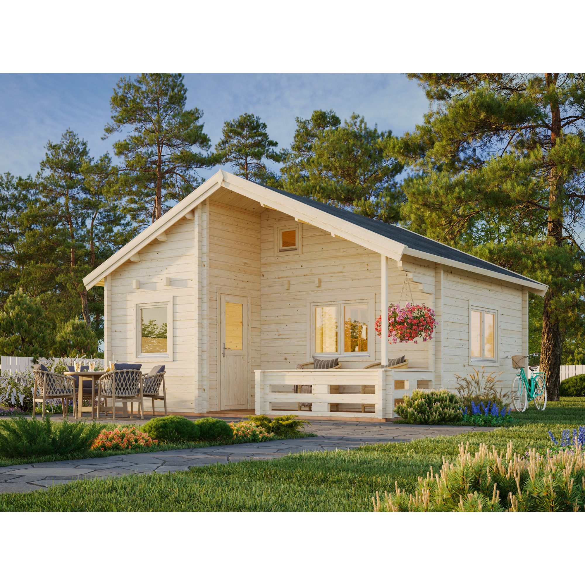 Stuga Palmako Emily 40,1+5,2 m2