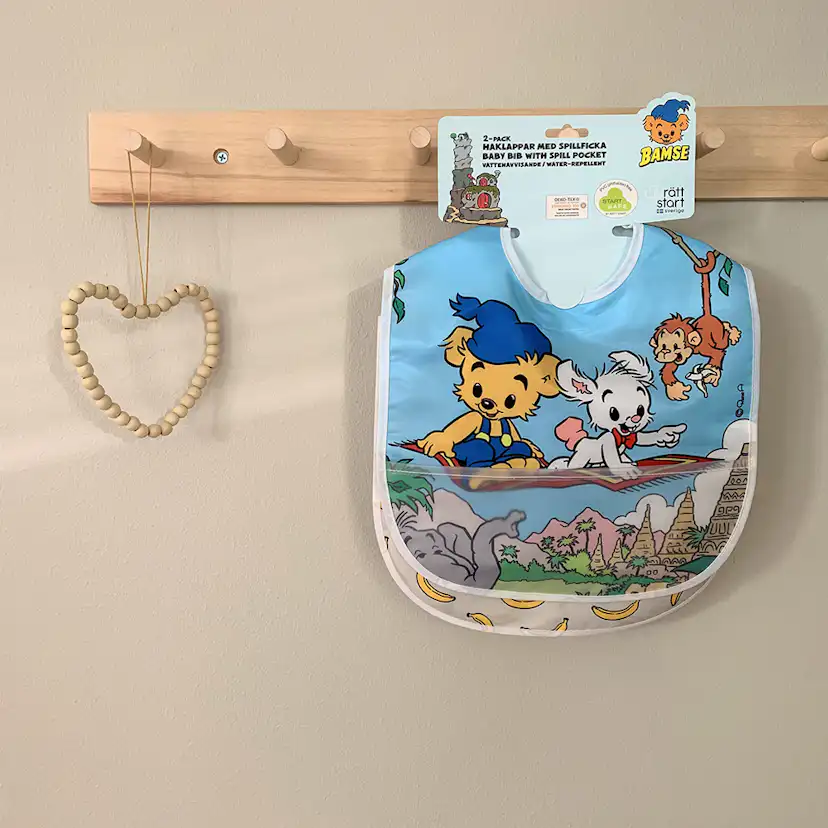 Haklapp Rätt Start Bamse 2-pack Djungel