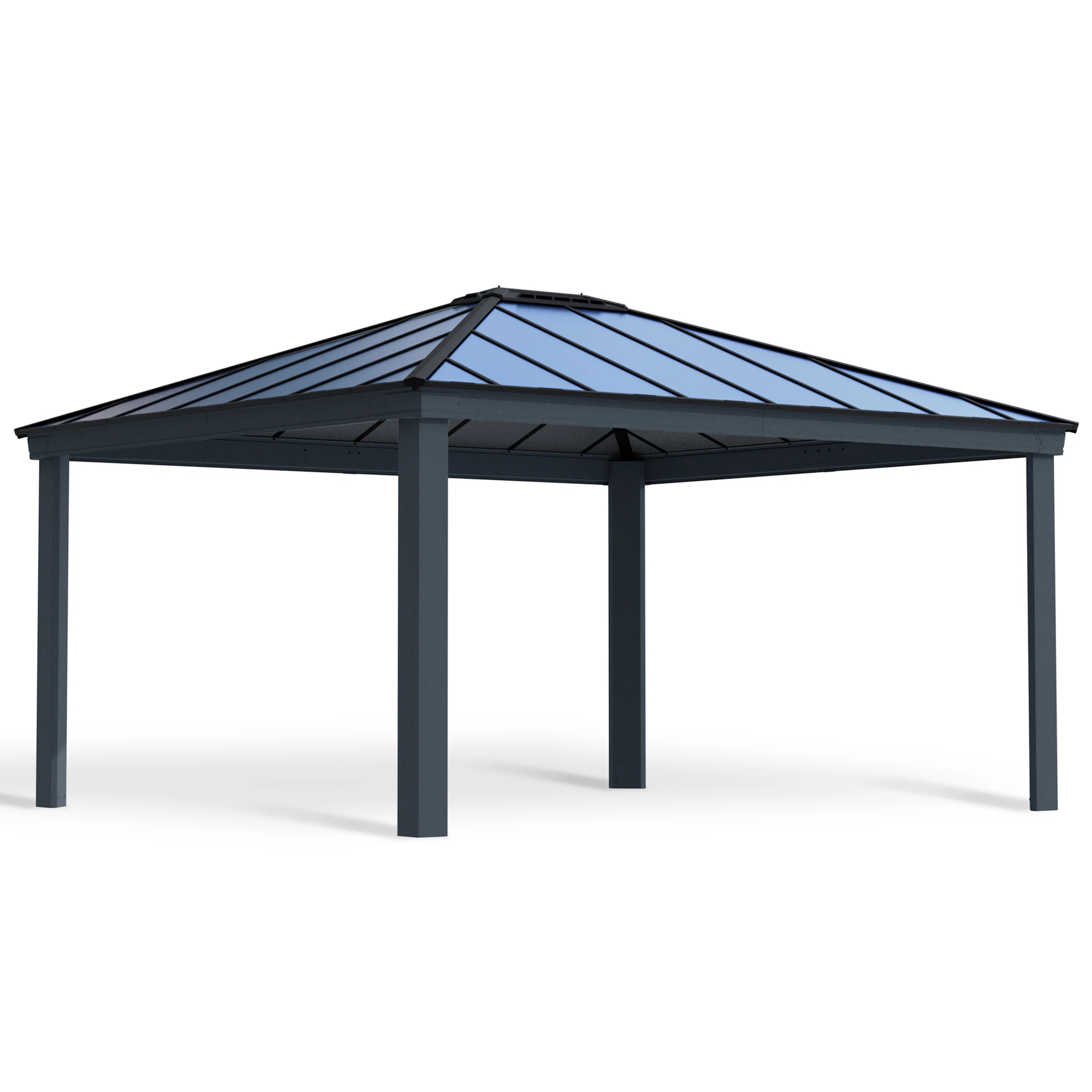 Carport Canopia by Palram Colorado Metall Dubbel Apex 4,3 X 5 m