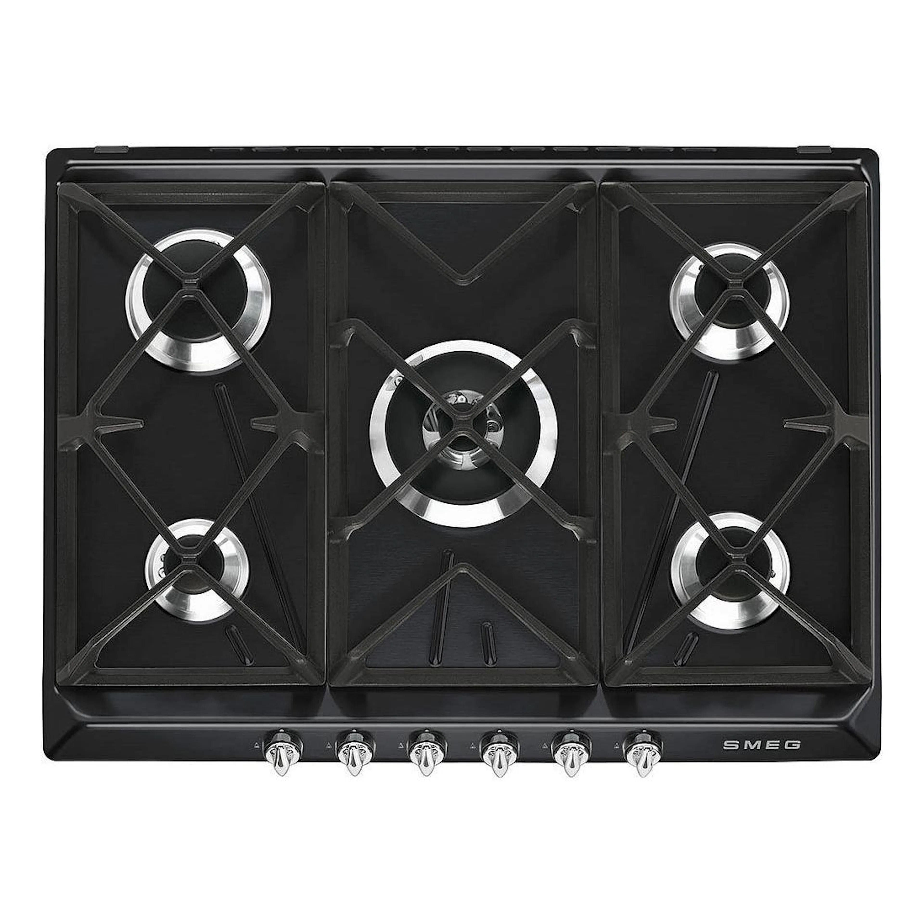 Smeg Gashäll Victoria SR975NGH Svart