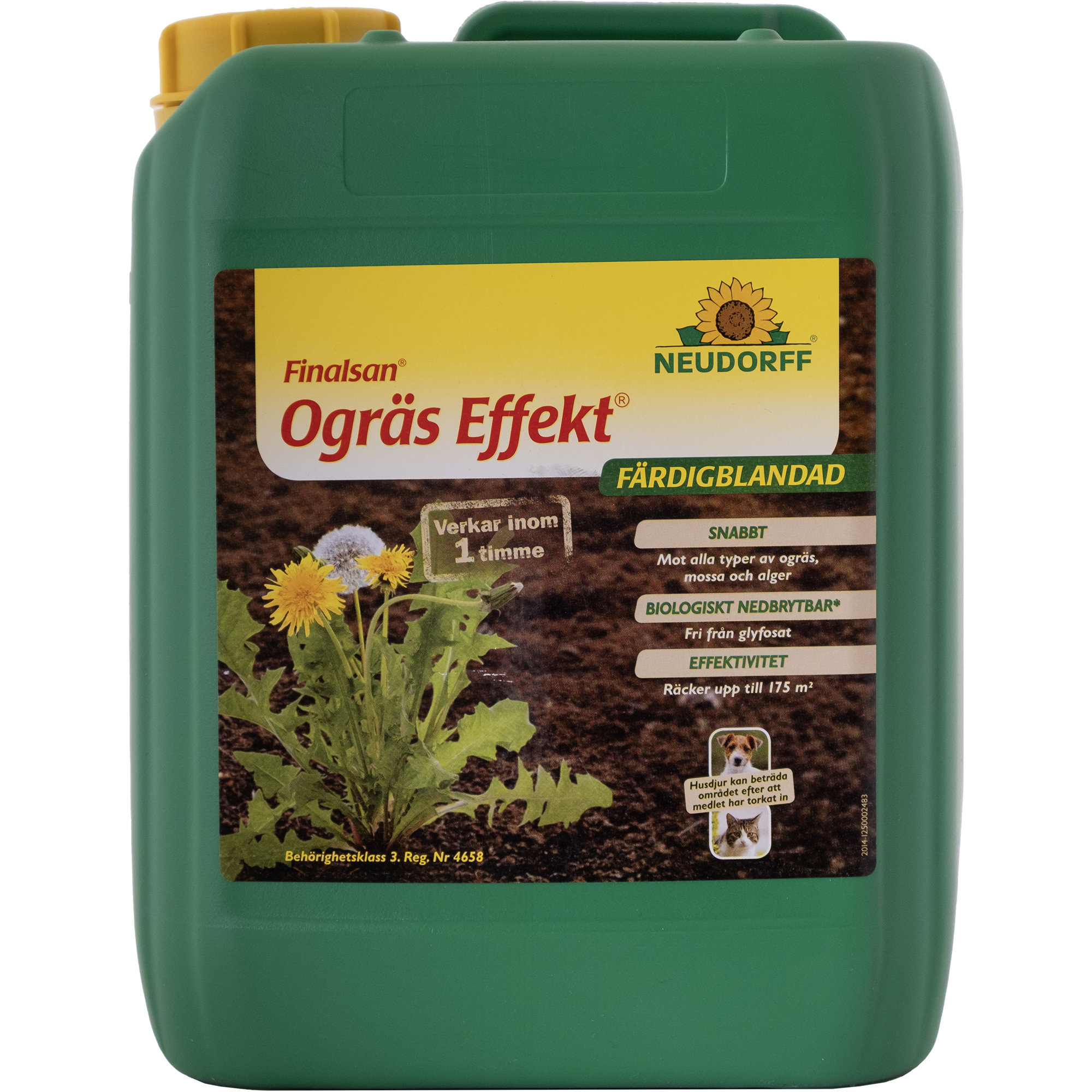 Ogräsbekämpning Neudorff Effekt 5L Färdigblandad för Odling & Trädgårdsskötsel