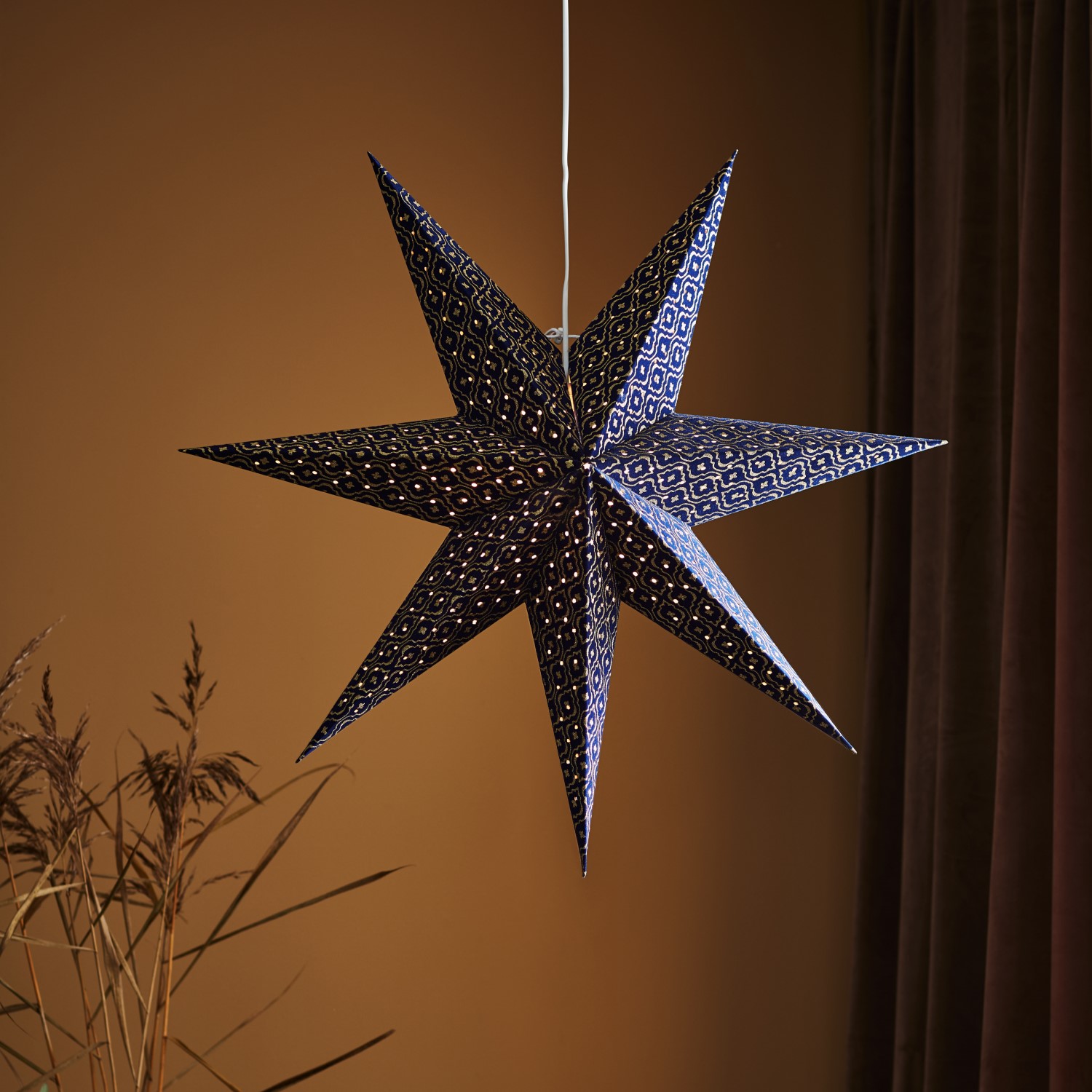 Adventsstjärna Markslöjd Baroque Pendant Star 75 cm